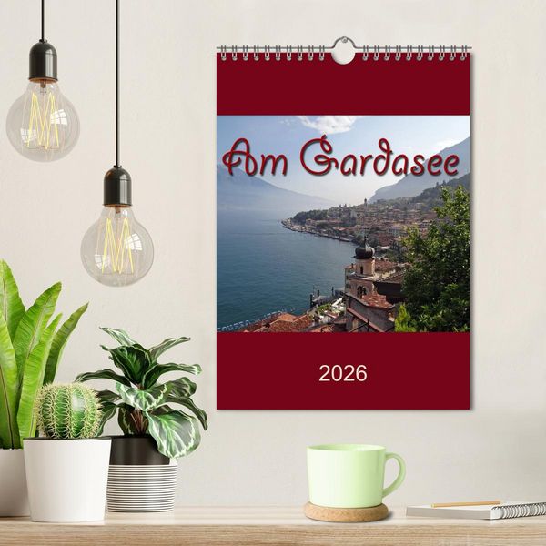 Produktbild: Am Gardasee (Wandkalender 2026 DIN A4 hoch), CALVENDO Monatskalender