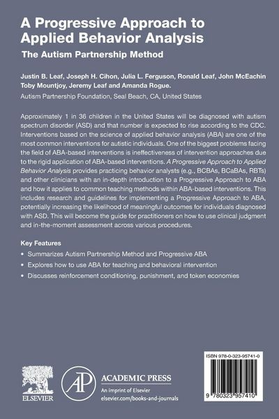 Produktbild: A Progressive Approach to Applied Behavior Analysis
