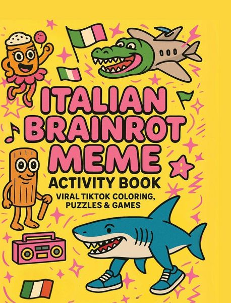 Produktbild: Italian Brainrot Meme Activity Book