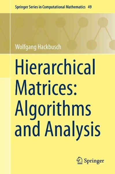 Produktbild: Hierarchical Matrices: Algorithms and Analysis