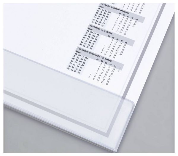 Produktbild: Sigel H6366 Schreibunterlage Papier Wochenplan mit Schutzklappe (B x H) 59.5 cm x 41 cm 2026, 2027 40 Blatt