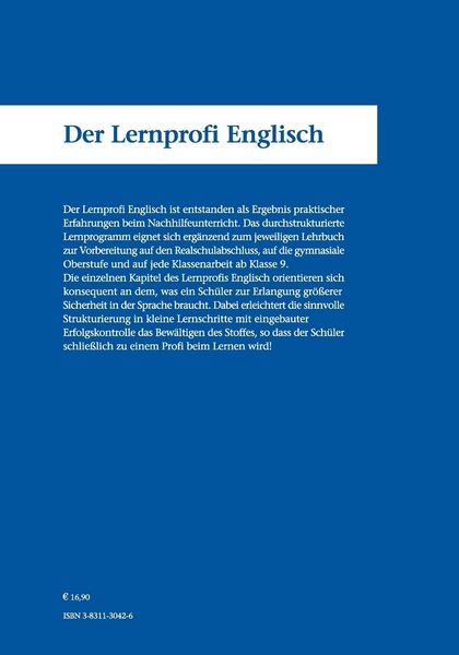 Produktbild: Der Lernprofi Englisch