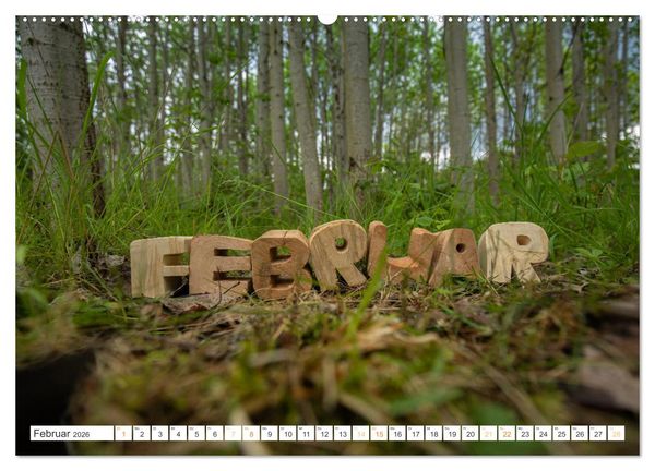 Produktbild: Holz, ein fantastischer Rohstoff. (hochwertiger Premium Wandkalender 2026 DIN A2 quer), Kunstdruck in Hochglanz