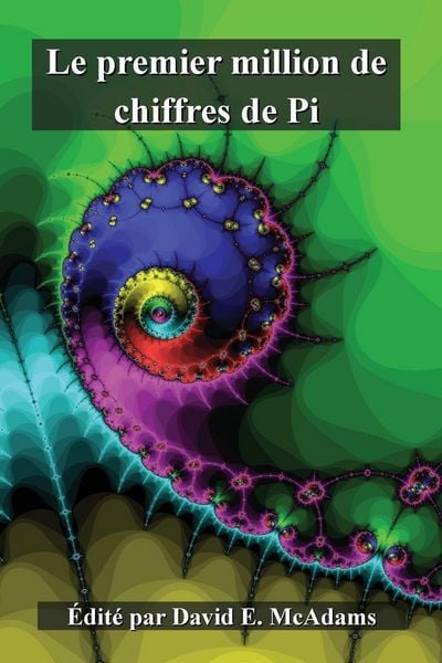 Produktbild: Le premier million de chiffres de Pi