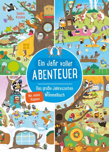 Produktbild: Ein Jahr voller Abenteuer - Das gro&szlig;e Jahreszeiten-Wimmelbuch