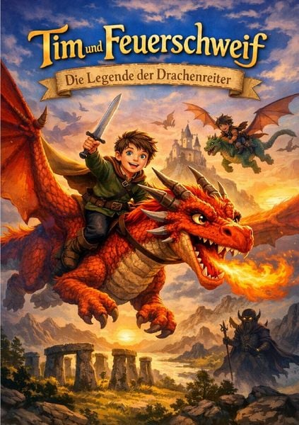 Tim und Feuerschweif – Die Legende der Drachenreiter, Taschenbuch von Sven Hartmutson, Epubli, 9783565164493