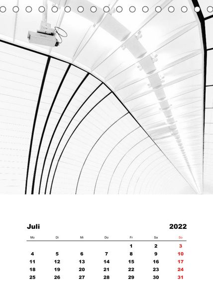 Produktbild: Minimalistische Architektur (Tischkalender 2022 DIN A5 hoch)