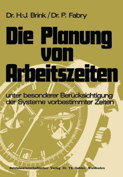 Produktbild: Die Planung von Arbeitszeiten