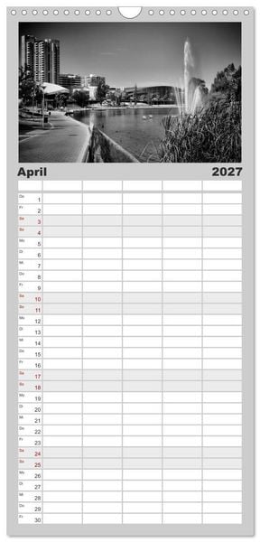 Produktbild: Familienplaner 2027 - AUSTRALIEN Impressionen von Sydney bis Adelaide mit 5 Spalten (Wandkalender, 21 x 45 cm) CALVENDO