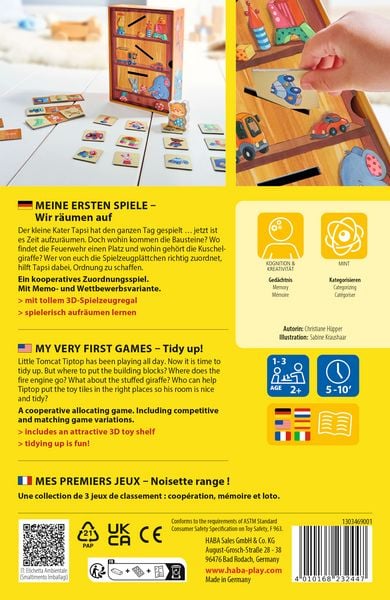Produktbild: Meine ersten Spiele - Wir r&auml;umen auf!