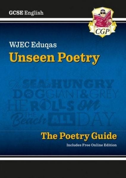 Produktbild: GCSE English WJEC Eduqas Unseen Poetry Guide includes Online Edition