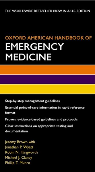 Produktbild: Oxford American Handbook of Emergency Medicine