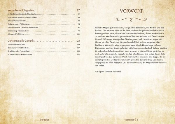 Produktbild: Magische Rezepte aus dem geheimnisvollen Kochbuch