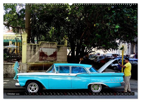 Produktbild: Auto-Legenden Ford Fairlane 500 (hochwertiger Premium Wandkalender 2025 DIN A2 quer), Kunstdruck in Hochglanz