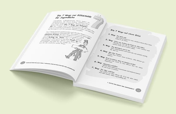 Produktbild: Die 7 Wege zur Effektivit&auml;t f&uuml;r Jugendliche &ndash; Workbook