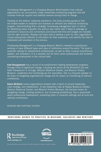 Produktbild: Fundraising Management in a Changing Museum World