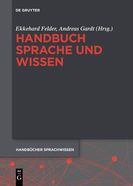 Produktbild: Handbuch Sprache und Wissen