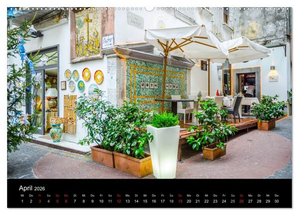 Produktbild: Vietri sul Mare an der Amalfik&uuml;ste (Wandkalender 2026 DIN A2 quer), CALVENDO Monatskalender