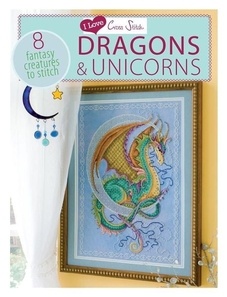 Produktbild: I Love Cross Stitch - Dragons & Unicorns