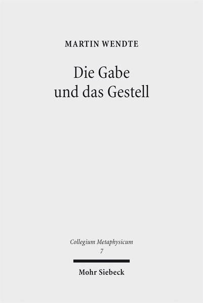 Produktbild: Die Gabe und das Gestell