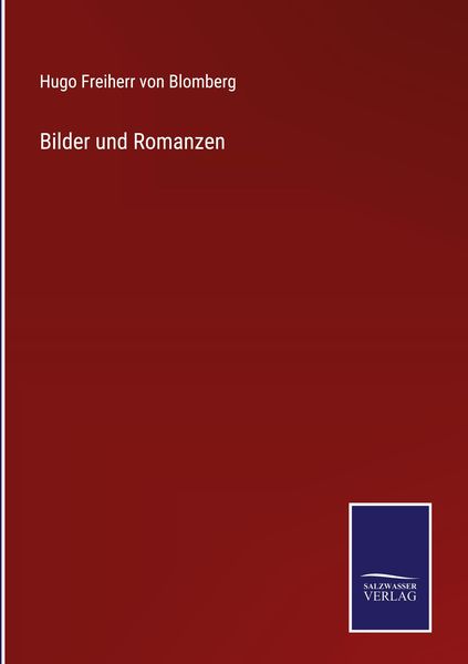 Produktbild: Bilder und Romanzen