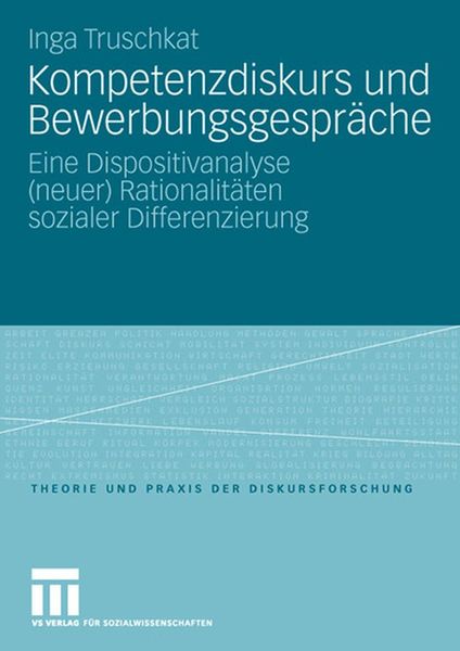 Produktbild: Kompetenzdiskurs und Bewerbungsgespr&auml;che