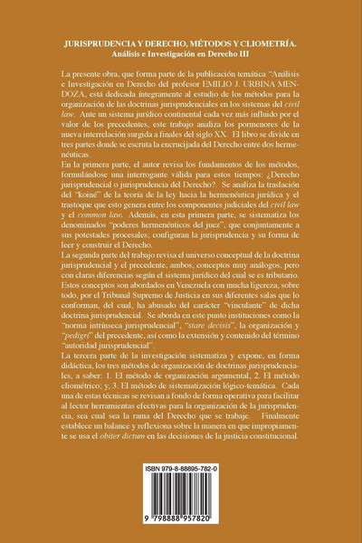 Produktbild: JURISPRUDENCIA Y DERECHO, M&Eacute;TODO Y CLIOMETR&Iacute;A. An&aacute;lisis e investigaci&oacute;n en Derecho III