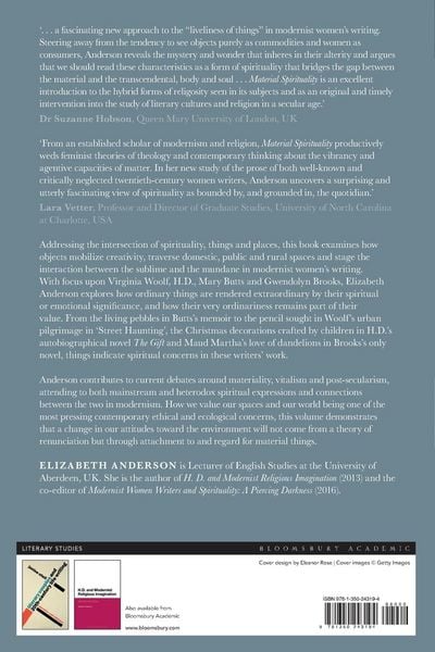 Produktbild: Material Spirituality in Modernist Women's Writing