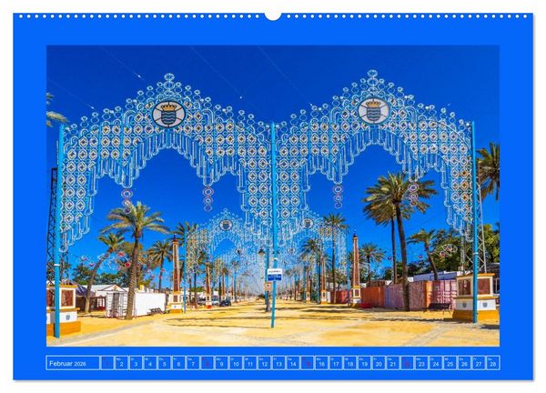 Produktbild: Ein Herz f&uuml;r Jerez de la Frontera (hochwertiger Premium Wandkalender 2026 DIN A2 quer), Kunstdruck in Hochglanz