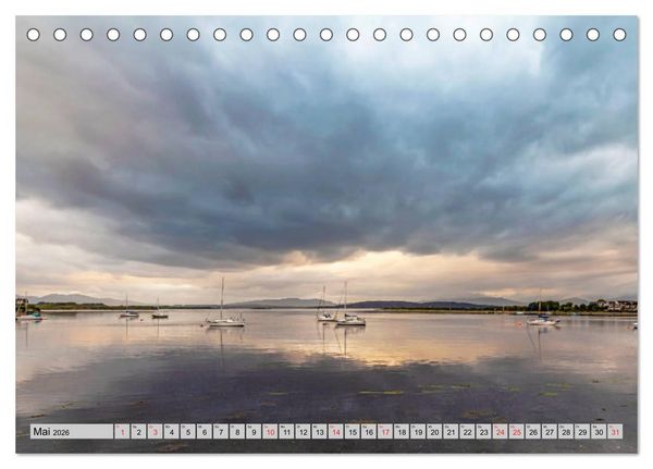Produktbild: Wundersch&ouml;nes Schottland - Bilderreise durch ein sagenumwobenes Land (Tischkalender 2026 DIN A5 quer), CALVENDO Monatskalender