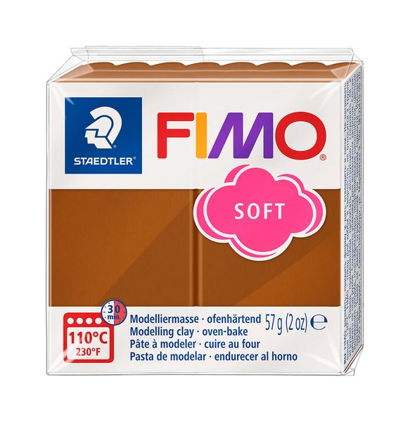 Produktbild: Modelliermasse FIMO soft &brvbar; caramel, 57 g