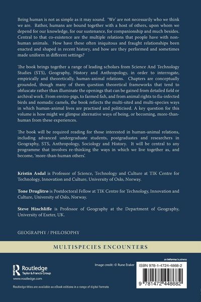 Produktbild: Humans, Animals and Biopolitics