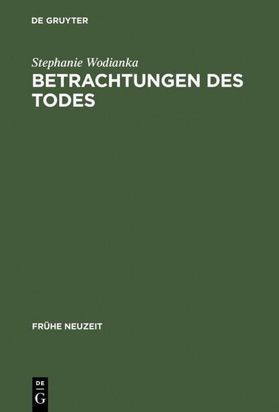 Produktbild: Betrachtungen des Todes