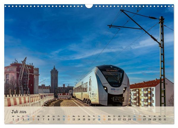 Produktbild: Nahverkehr in Chemnitz (Wandkalender 2026 DIN A3 quer), CALVENDO Monatskalender