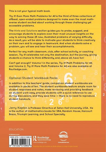 Produktbild: Try It! Even More Math Problems for All