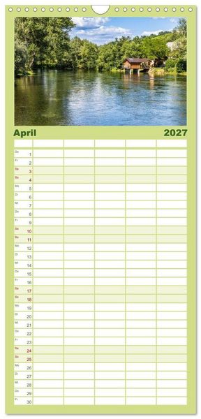 Produktbild: Familienplaner 2027 - Faszination Bosnien-Herzegowina mit 5 Spalten (Wandkalender, 21 x 45 cm) CALVENDO