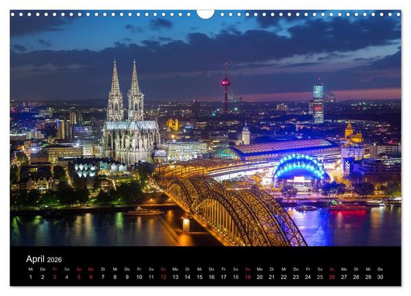 Produktbild: K&ouml;lner - Blickwinkel (Wandkalender 2026 DIN A3 quer), CALVENDO Monatskalender