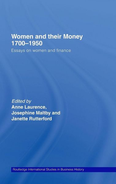Produktbild: Women and Their Money 1700-1950
