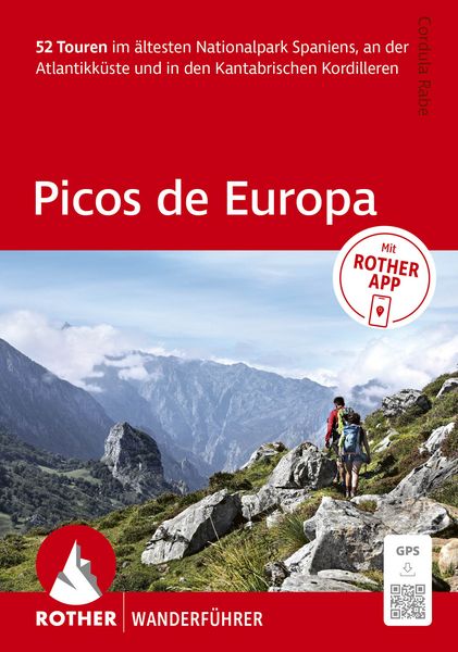Produktbild: ROTHER Wanderf&uuml;hrer Picos de Europa. 52 Touren im &auml;ltesten Nationalpark Spaniens, an der Atlantikk&uuml;ste und in den Kantrabrischen Kordilleren