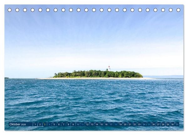 Produktbild: Great Barrier Reef und die Whitsundays (Tischkalender 2026 DIN A5 quer), CALVENDO Monatskalender