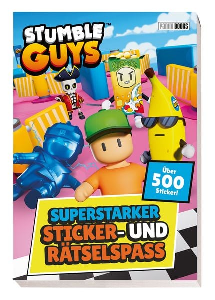 Produktbild: Stumble Guys: Superstarker Sticker- und R&auml;tselspa&szlig;