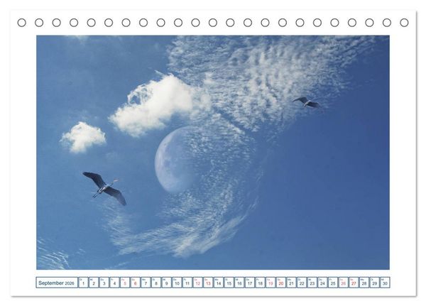 Produktbild: MoonMania (Tischkalender 2026 DIN A5 quer), CALVENDO Monatskalender