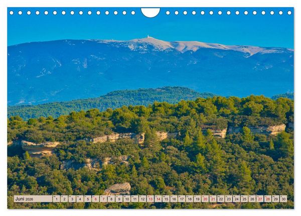 Produktbild: Magisches Land des Ventoux (Wandkalender 2026 DIN A4 quer), CALVENDO Monatskalender