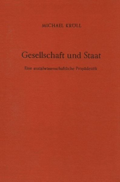 Produktbild: Gesellschaft und Staat.