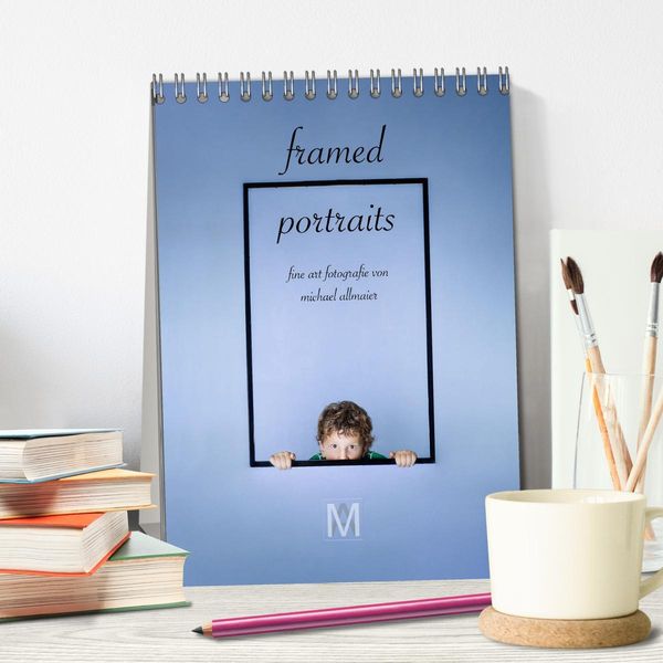 Produktbild: framed portraits - fine art Fotografie von Michael Allmaier (Tischkalender 2026 DIN A5 hoch), CALVENDO Monatskalender