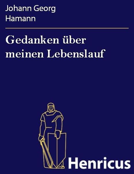 Produktbild: Gedanken &uuml;ber meinen Lebenslauf