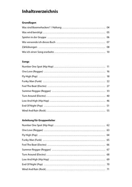 Produktbild: Erlebnis Boomwhackers&reg; Songbook
