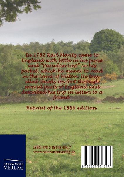 Produktbild: Travels in England in 1782