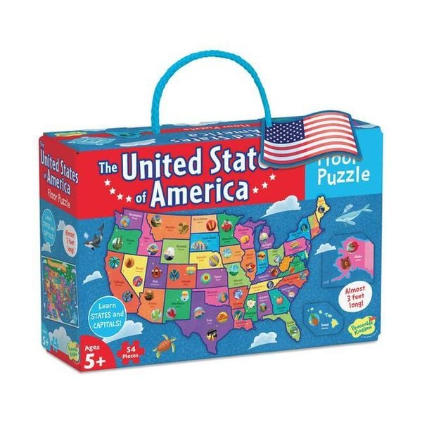 Produktbild: USA Floor Map Puzzle