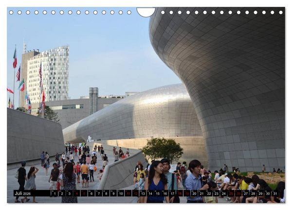 Produktbild: Seoul - Metropole zwischen Tradition und Moderne (Wandkalender 2026 DIN A4 quer), CALVENDO Monatskalender